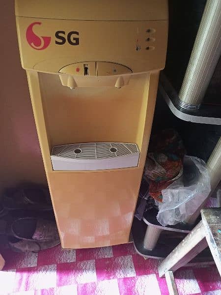 SG water dispenser with refrigerator and standwithout gass 7