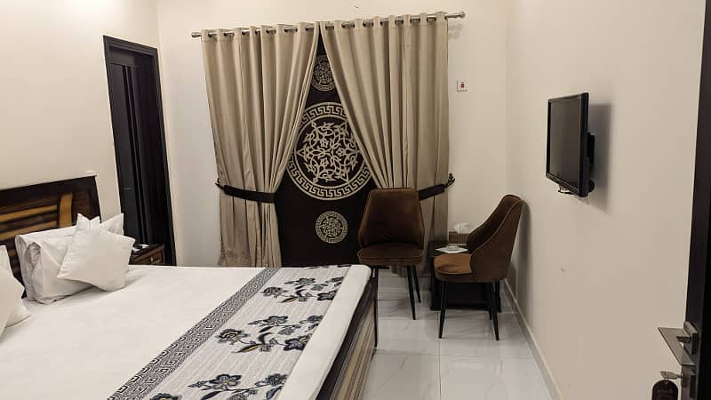 For one night Luxury Furnished Guest House Room for Rent 1