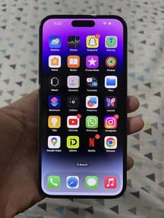 iphone 14 pro max 256GB JV Deep purple