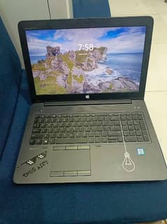 Laptop for sale work station  HP laptop zbook g3