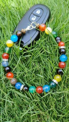 beautiful agate bracelet multi colors looks so beautiful