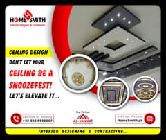Ceilling Designers - PoP Ceiling - 2x2 Ceiling - Gypsum (0333-5556007)
