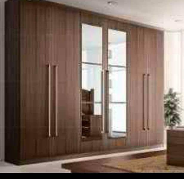 Almari Wardrobe Cupboard Wall To Wall Movable Available 7