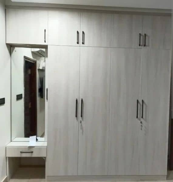 Almari Wardrobe Cupboard Wall To Wall Movable Available 19