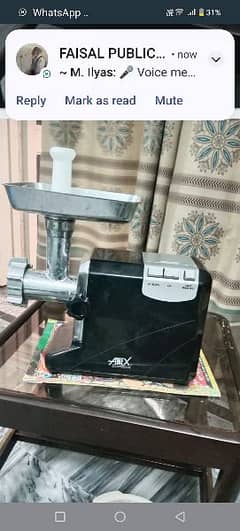 Anex meat grinder,model no 3060