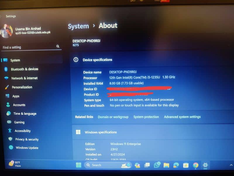 Lenovo Laptop V14 G3 4