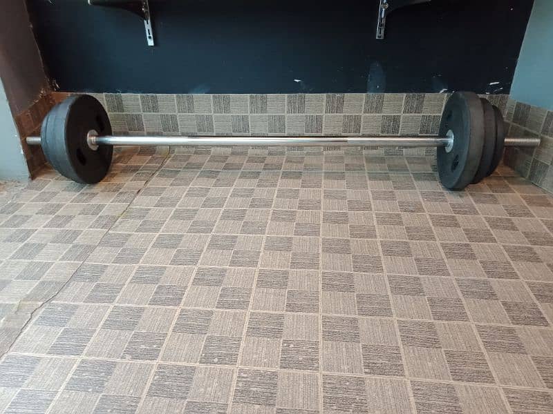 Barbell weights 18kg | Dumbbells | barbel | plate | bench | rod | gym 1