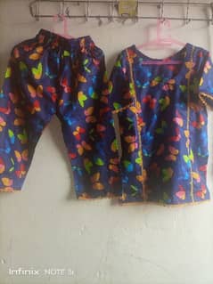 2 piece tailor stitched girl suit