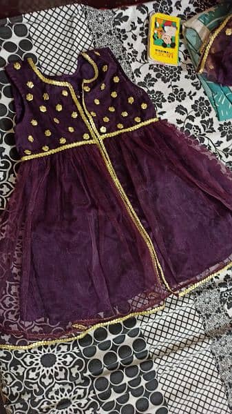 Girls Sharara frock 0