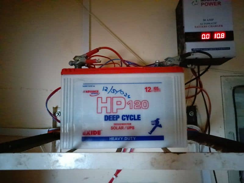 exide 120 solar battery for sell 0