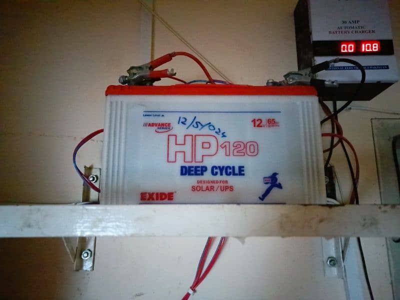 exide 120 solar battery for sell 1