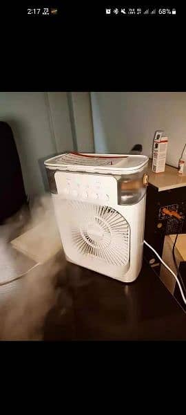 Mini Cooler 5 in 1Mist Fan New Aya hai Imported 4