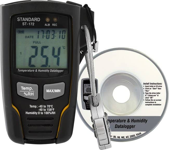 ST172 Standard Temperature Humidity Data Logger In Pakistan 0