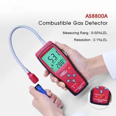 AS8800A Smart sensor Combustible Gas Leak Detector | LEL Meter
