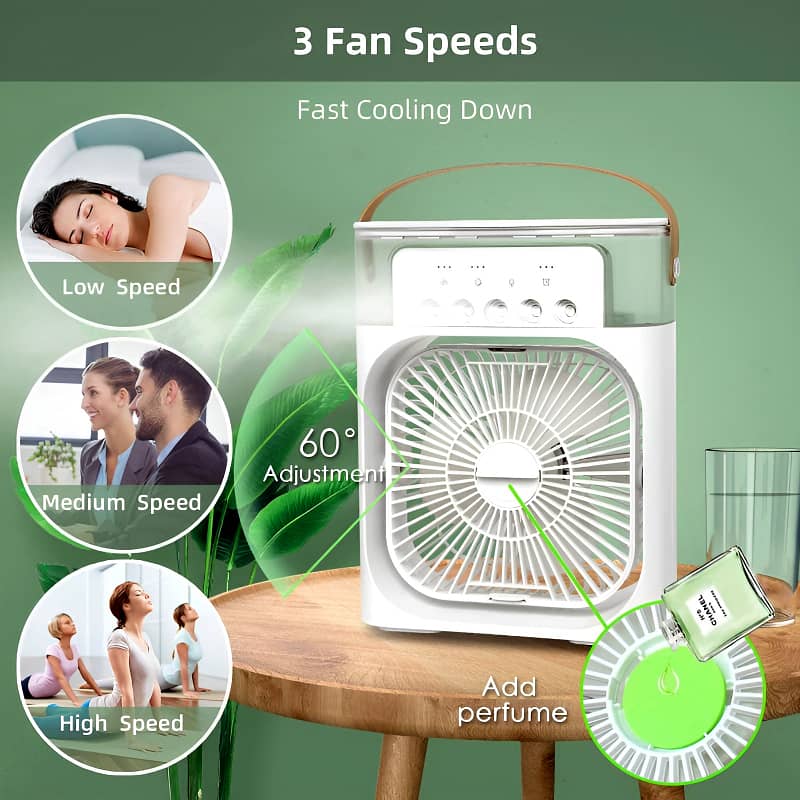 Fan Portable Humidifier Air Conditioner Fan. 6