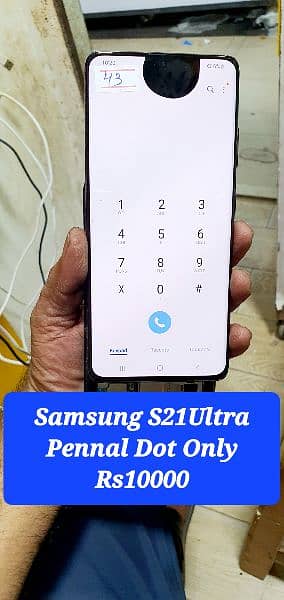 Samsung S21Ultra Mobile Pennal LED 2