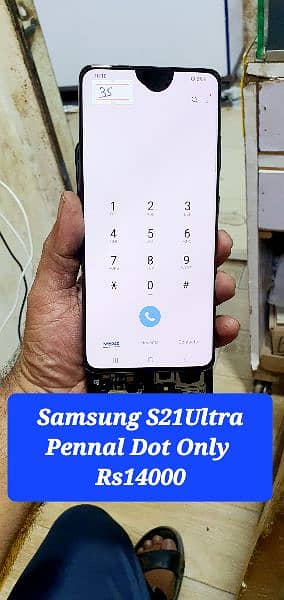 Samsung S21Ultra Mobile Pennal LED 5