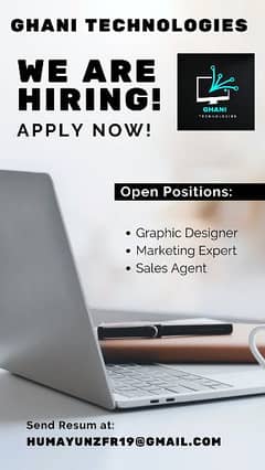 sales agent for Ghani Technologies Pvt