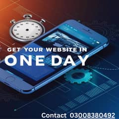 Get Your Website In One Day