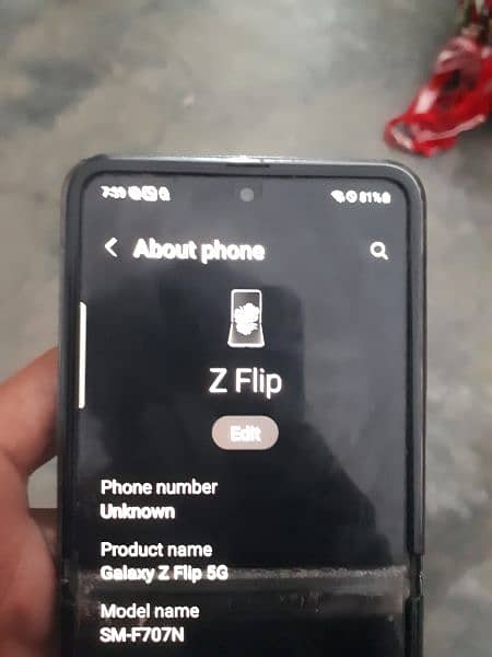 Galaxy z Flip 5G  non PTA 1