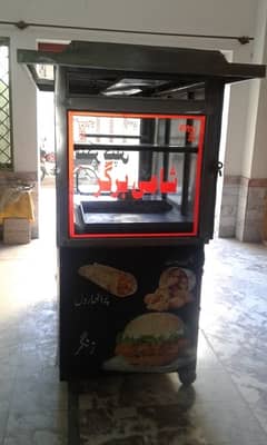 burger shawarma stall for sale