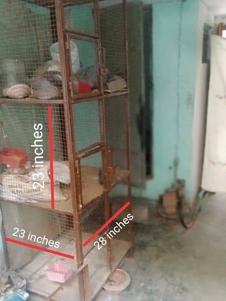 Cage for Hens & Birds. 2