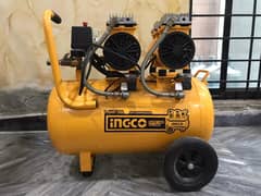 Ingco 50ltr Oil free Air Compressor Ideal for Dental Clinics 0