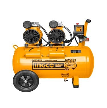 Ingco 50ltr Oil free Air Compressor Ideal for Dental Clinics 3