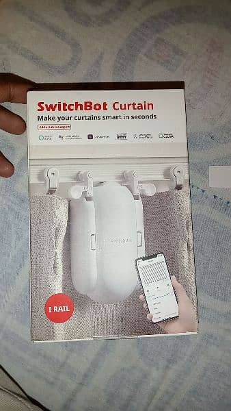 switchbot curtain i rail curtain opener by switch bot 0