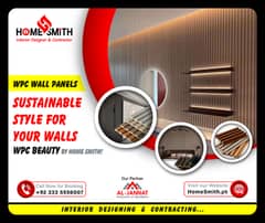 WPC Wall Panels - Eco-Friendly Wall Panels (0333-5556007)