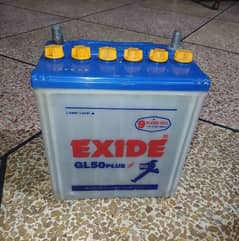 Used Exide Battery 38AH For DC Fan