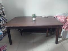 Full Wooden Table for Sale