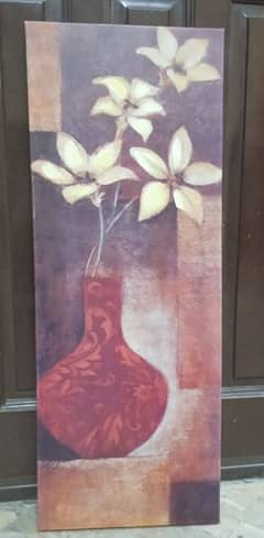 Beautiful Flower painting for hanging on wall.