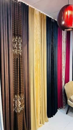 simple valvet curtains All colors available