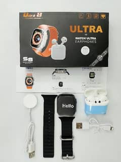 Wholesale S8 Ultra Smart Watch + Airpods | Quantity Available