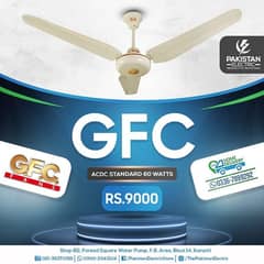 Ceiling Fan | ACDC | GFC Standard Model | Energy Saving