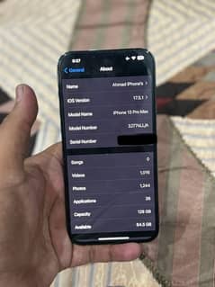 I phone 13 pro max non pta jv with 4 months sim time