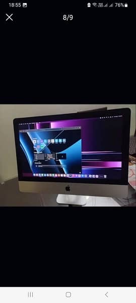 Apple I Mac 2017 21.5 inch screen 1