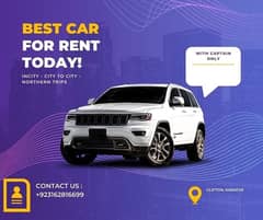 RENT A CAR IN KARACHI IN CITY - CITY TO CITY - NORTHERN TRIPS