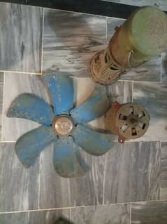 air coller fan moter and water pump