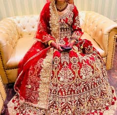 Bridal Lehanga , Very Premium Design, Redish Mehroon Color