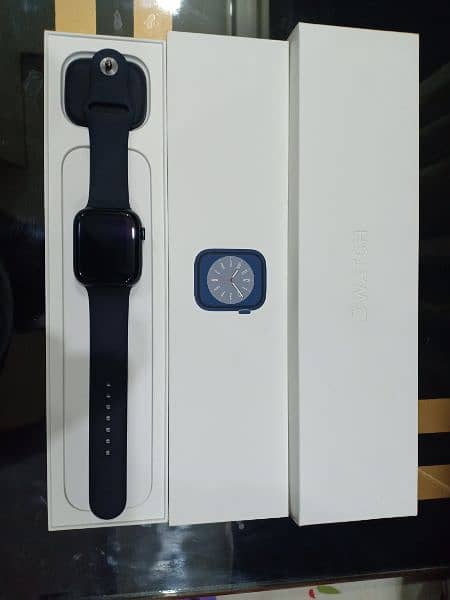 Apple Watch Series 8, 45mm, Midnight Aluminum , GPS 3