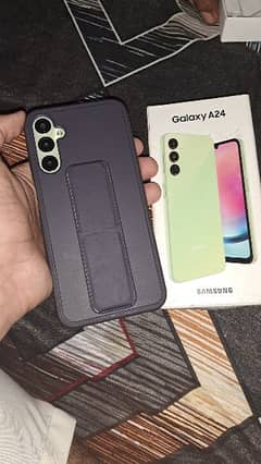55,000 Galaxy A24 new condition