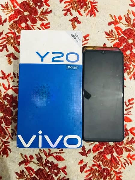 vivo y20 one handed home used mobile 1