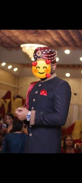 Sherwani + inner + Turban + khussa 0