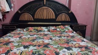 Bed Set Along with Site Tables, Dressing also for Sale