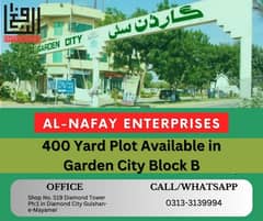 400 Yard Plot Garden City Block B
