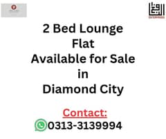2 Bed Lounge Flat Diamond Tower Ph3