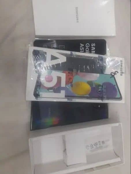 Samsung A51 with box 2