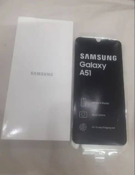 Samsung A51 with box 5